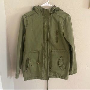 Olive Green Utility Jacket